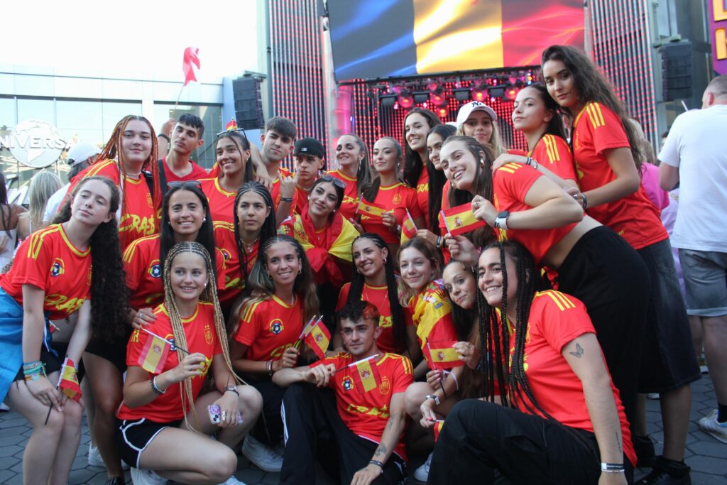 Representando a España en Campeonato de baile urbano
